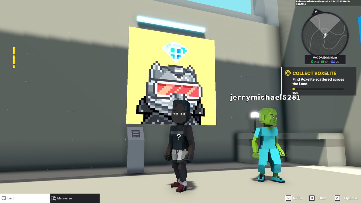 leda_thomber's tweet photo. @TheSandboxGame @MOCDA_ I just participated in the #TheSandbox weekly contest for a chance to win 200 mSAND! Here is my favorite piece from the exhibition, check out my screenshot below!
👇 https://t.co/TowIjQsiXB