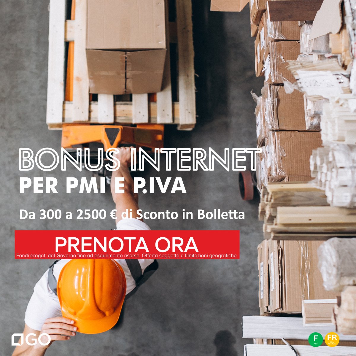 GOinternet_it's tweet photo. #BonusInternet per #PMI. Abbatti i costi della tua bolletta! ➡ Prenota Ora! https://t.co/XCjqHvQWPo

#piva #partitaiva #pmi #aziende #business #ecommerce https://t.co/X1fXMzc02T