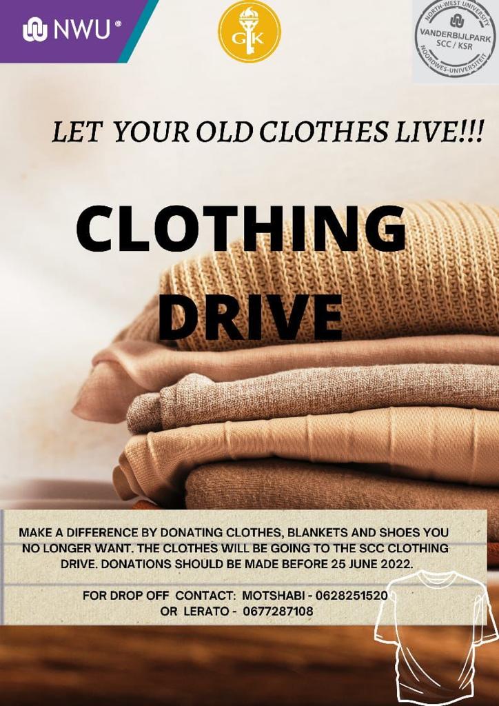 NWUVTCGoldenkey's tweet photo. Hey Goldies! Help us keep our community warm this winter by being a helping hand. Donate your pre-loved clothes.
All donated items will be going towards the VTC SCC clothing drive.
#yesgk #gksa #goldenkeyinternationalhonoursociety #goldenkeysa #goldenkeysouthernafrica https://t.co/1IG3WhRNuE