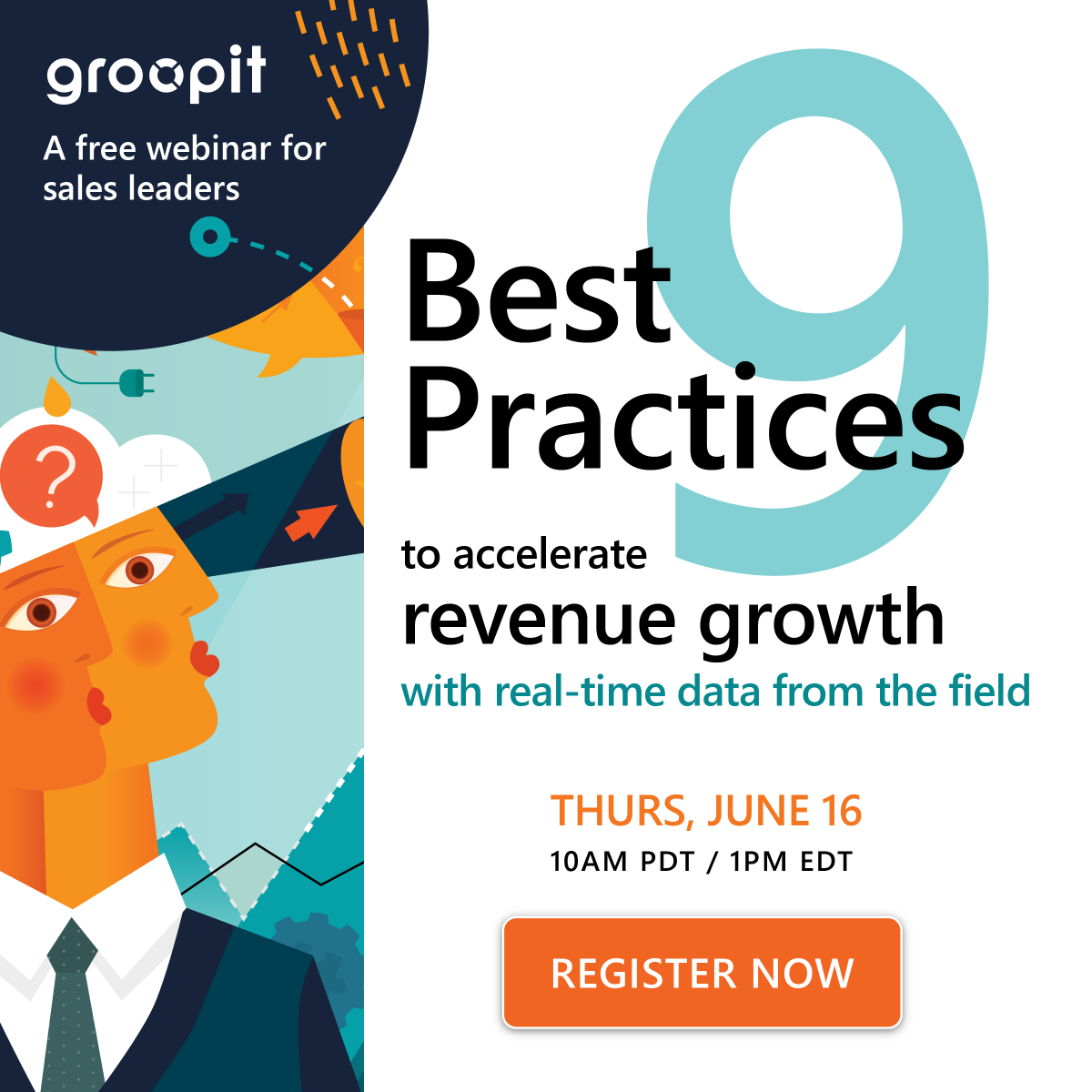 groopit_co's tweet photo. π₯TOMORROW (June 16): Join @chrishertz & @tammyatgroopit to learn the 9 best practices to accelerate revenue growth with real-time data from the sales team.
Register: https://t.co/yyxbmfnoQB
#webinar #groopit #crowdsolving #salesleaders #CRO #bestpractices @groopit_co #SaaS https://t.co/TSgZkShlBt