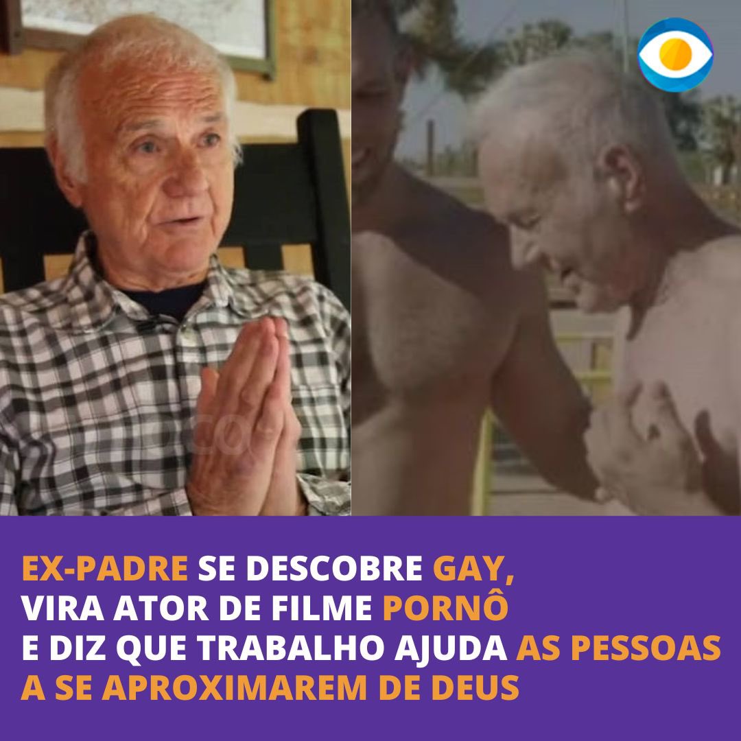 tvfoco's tweet photo. Norm Self abandonou a batina e começou a produzir filmes adultos. 

Em entrevista ao Channel 5, o ex-padre revelou que atua desde 2017 e que o trabalho ajuda as pessoas a se aproximarem de Deus. 

O que vocês acham disso? 

#padre #padreporno #padregay https://t.co/4Kj0GQtYrh