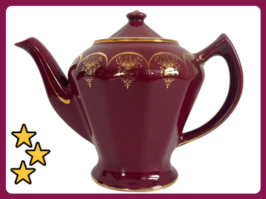 A little worn but still ready to serve! Hall Albany teapot - a classic!
etsy.me/3xOvTmp
#hallteapot #Albanyteapot #vintagehome #retrohome #vintagefinds #vintagelover #thriftedhome