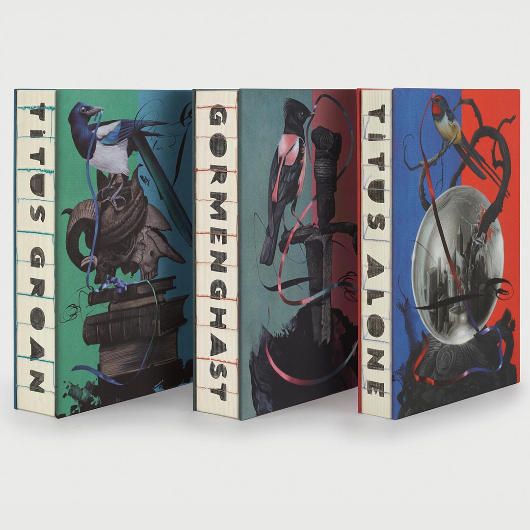 We are thrilled to reveal our latest limited edition: The Gormenghast Trilogy! Limited to just 750 sets, it features an exclusive introduction from <a href="/neilhimself/">Neil Gaiman</a> alongside extraordinary new illustrations by <a href="/DaveMcKean/">Dave McKean</a>. Pre-order now for a July delivery! foliosociety.com/gormenghast