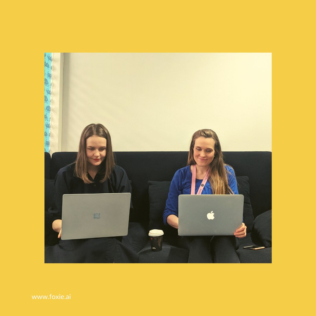 Foxiehq's tweet photo. Vaikka kuinka yritettäisi, myös meillä syyllistytään siihen, että yritetään saada maailma valmiiksi ennen heinäkuuta 🙈 #foxiehq #hr #tiimityö #työkulttuuri #tiimikulttuuri #teamwork #teamlead #huippufiilis #startup https://t.co/BjLSTqoVu1