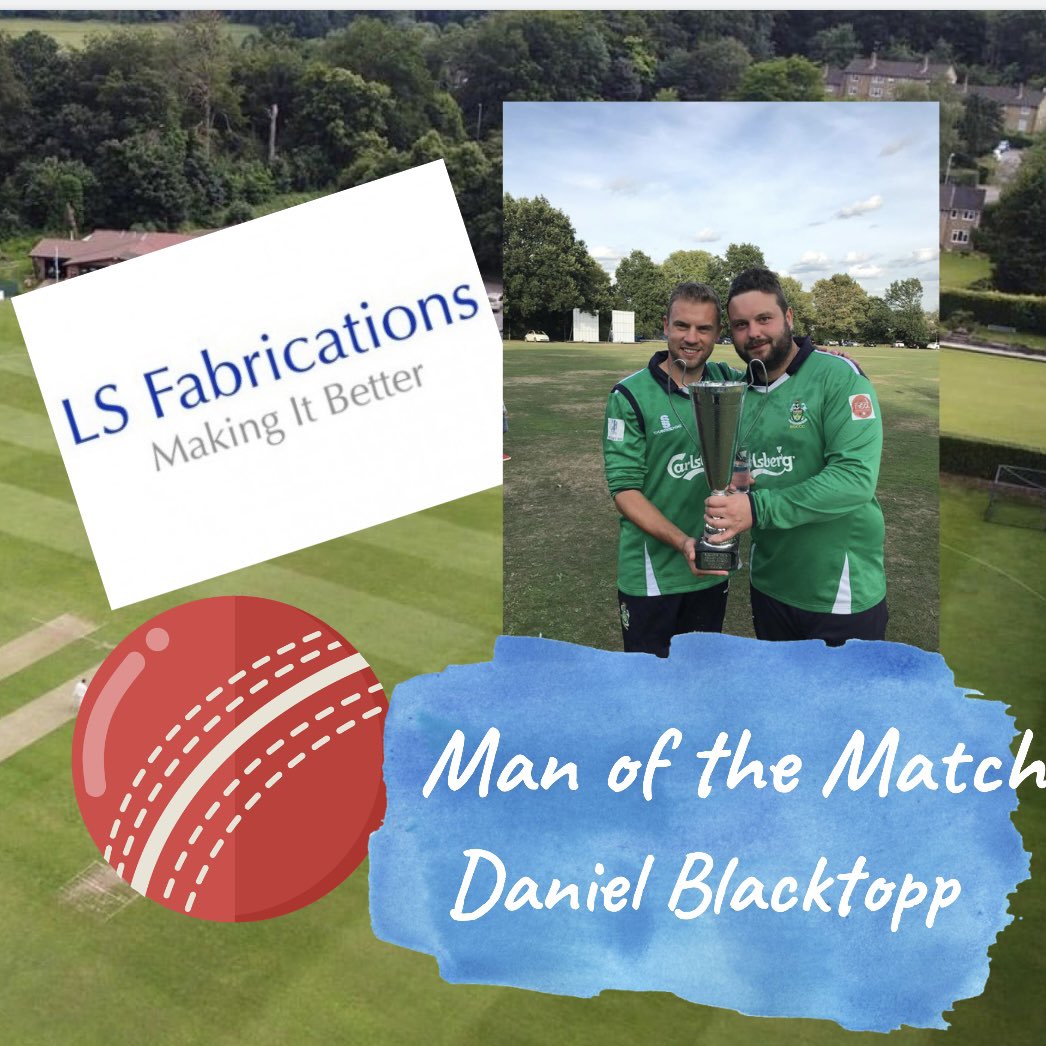 WelwynBees's tweet photo. LS Fabrications Man of the match this week is @DJBlacktopp . 30 not out off 108 balls and securing the draw for the boys! 🏏 https://t.co/JYe0CkPjwh