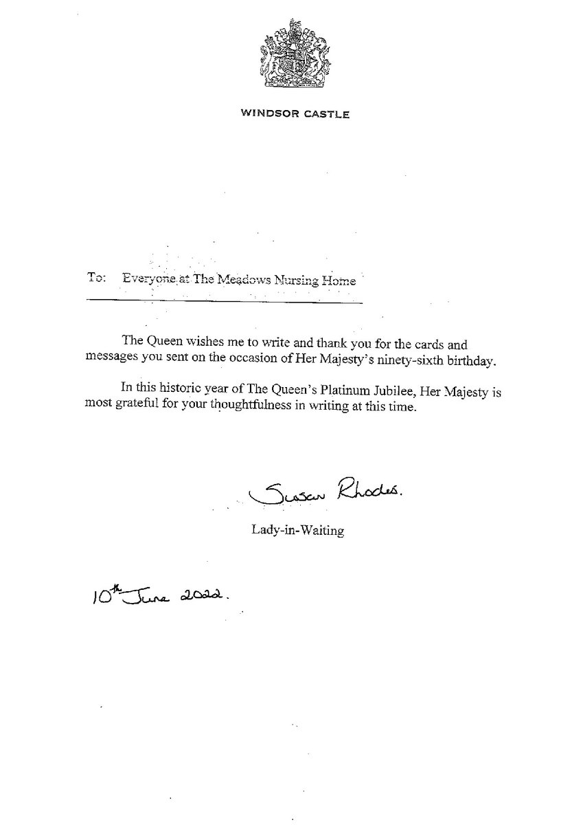 HealthcareAster's tweet photo. What a fantastic response from Windsor Castle to The Meadows Nursing Home.
#bromsgrove #asterhealthcare #themeadows #sethjeebun #samjeebun #nursinghome #windsorcastle #jubilee #jeebun https://t.co/CShd9gfsKP