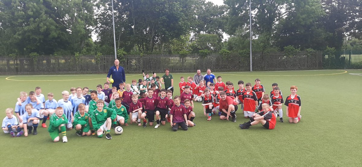 stbenedictsand1's tweet image. It was great to get the annual Summer Soccer Blitz going again this year after a 2 year break due to Covid. Well done to Our Lady of Immaculate, Drandale on winning this years tournament after a dramatic penalty shootout v local rivals St Francis SNS, Priorswood! @FAIreland