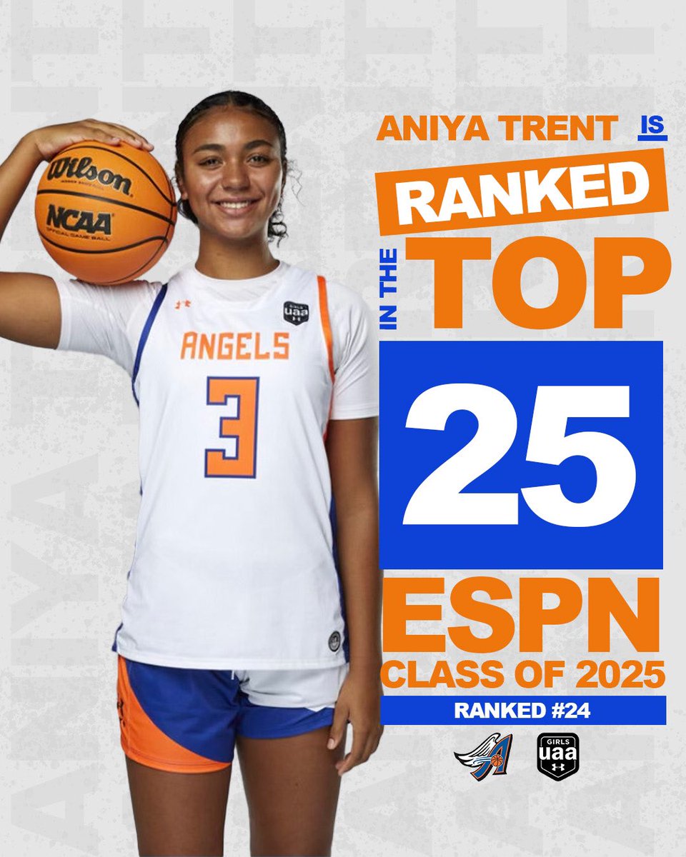 Hard work pays off🤝
 
S/o <a href="/AniyaTrent/">ANIYA TRENT</a> on her ESPN TOP 25 ranking🔥 only the beginning for this one🤫