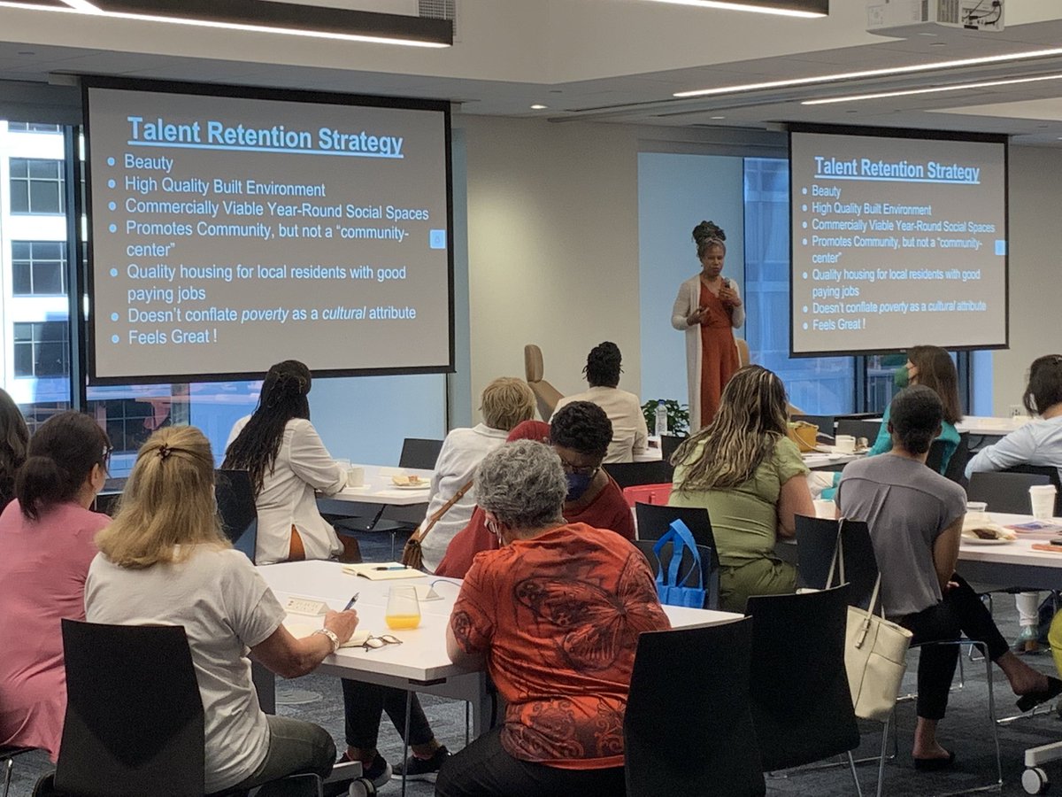 Taking the idea of talent-retention to our communities <a href="/majoracarter/">Ms Carter</a> <a href="/BUILD_Health/">BUILD Health</a>