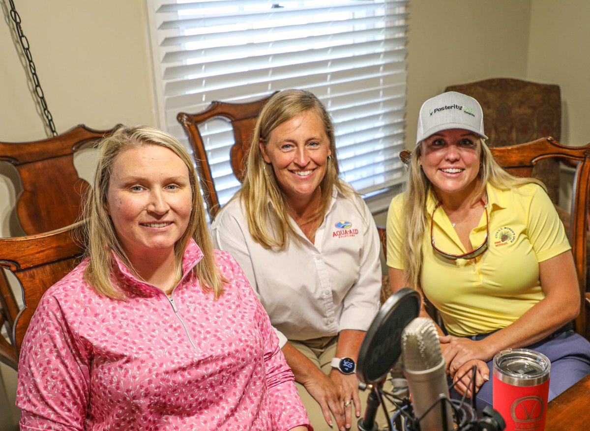 Pullin_Weeds's tweet photo. Kicking off our Women in Turf episodes with @VereensTurf @JennThompsonNC @GraceeHendrix 

Check them out wherever you listen to your podcasts! 

https://t.co/3jcmZRo4Q3 https://t.co/aKiv1a9xtn