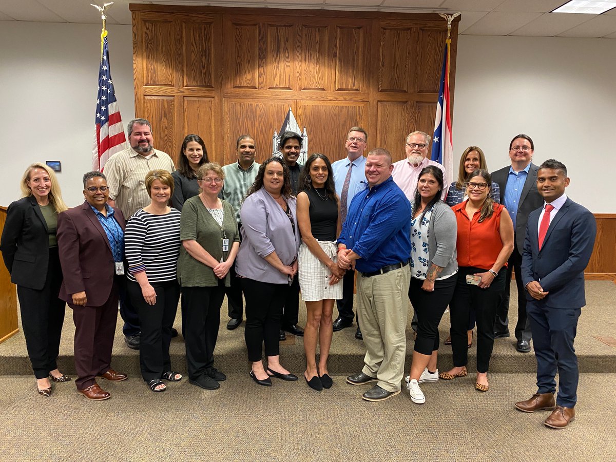 OJFSDA helped coordinate a visit between Greene County caseworkers, supervisors, &amp; leadership to discuss Ohio Benefits with leadership from the Ohio Departments of Administrative Services, JFS, Medicaid, and system designers and developers from Accenture. It was a great meeting!