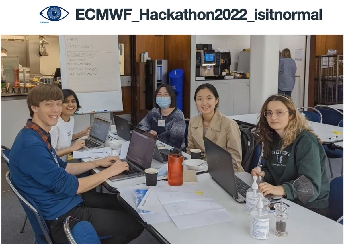 EsperanzaCuart1's tweet image. 📣#VisMetHack #hackathon @ECMWF results❗

🤔 Is it normal weather? The 🏆 team answer the❓with a #Plot comparing the #temperature today and 20 years ago same day/month
#ERA5 #ShowYourStripes

Watch the talk 📹 🗣️ during the Show&amp;amp;Tell here: vimeo.com/719601144/f6d6…