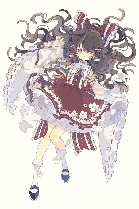 「frilled bow」 illustration images(Popular｜RT&Fav:50)