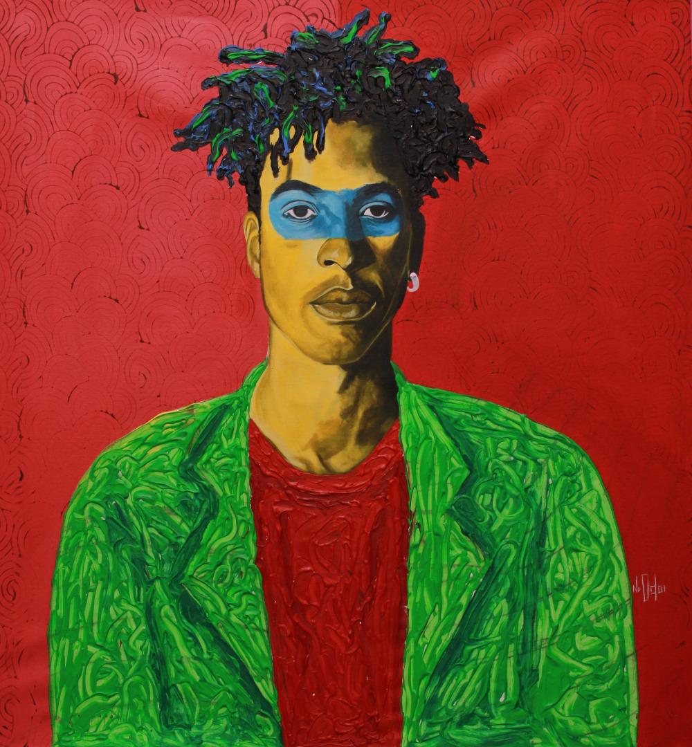 Our new exhibition is Open! Poise. Posture. Pose. 15 June - 5 July features selected works by Theophilus Tetteh that explore appearance and our perception of the individual. bit.ly/3OfEXWF In association with KO Art &amp; Antiques