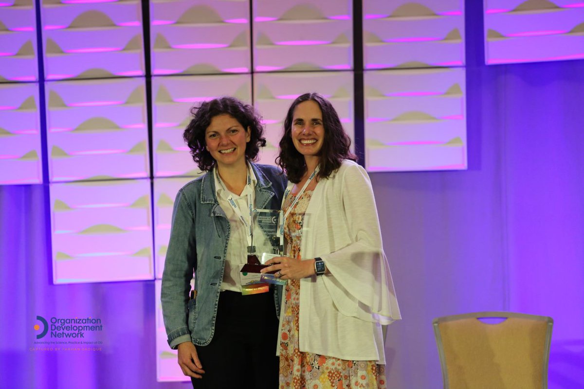 CGStrategyDC's tweet photo. We are honored to accept this 2022 OD Network #award in Organizational Excellence and Impact from the @ODNetwork! #ODN2022 #organizationdevelopment https://t.co/35jF6vfDum https://t.co/y1b2xEODiy