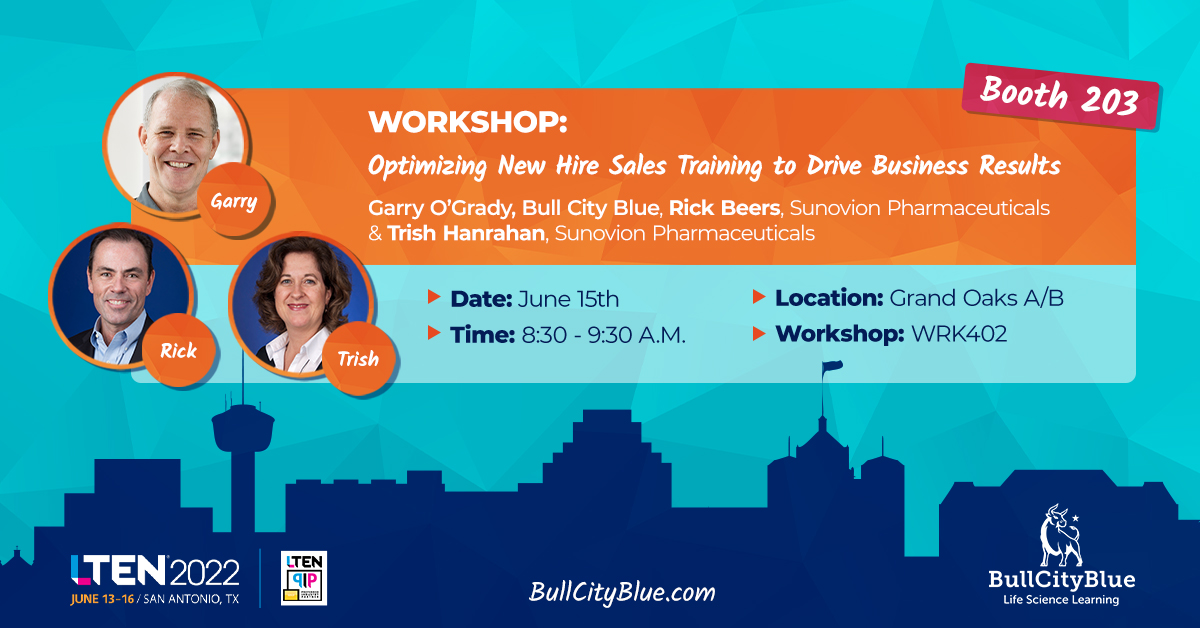 BullCity_Blue's tweet photo. Starting soon! Join our workshop - Optimizing New Hire Sales Training to Drive Business Results #LTEN2022 https://t.co/KSCag3QYs1