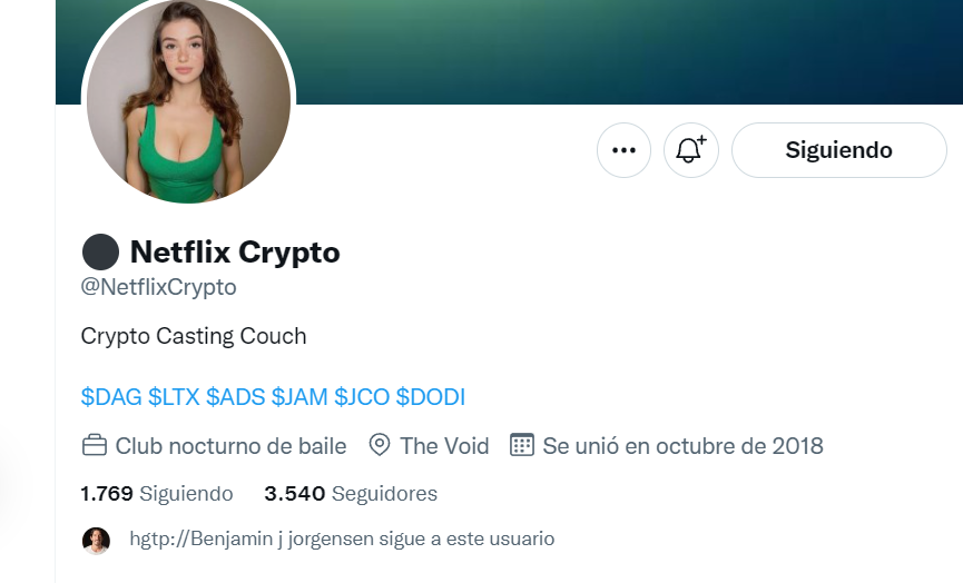 RikyCoinMaster's tweet image. A ver si veo esto compro $DAG sin pensármelo XD voy ALL IN de una (me he enamorado del proyecto) @NetflixCrypto.