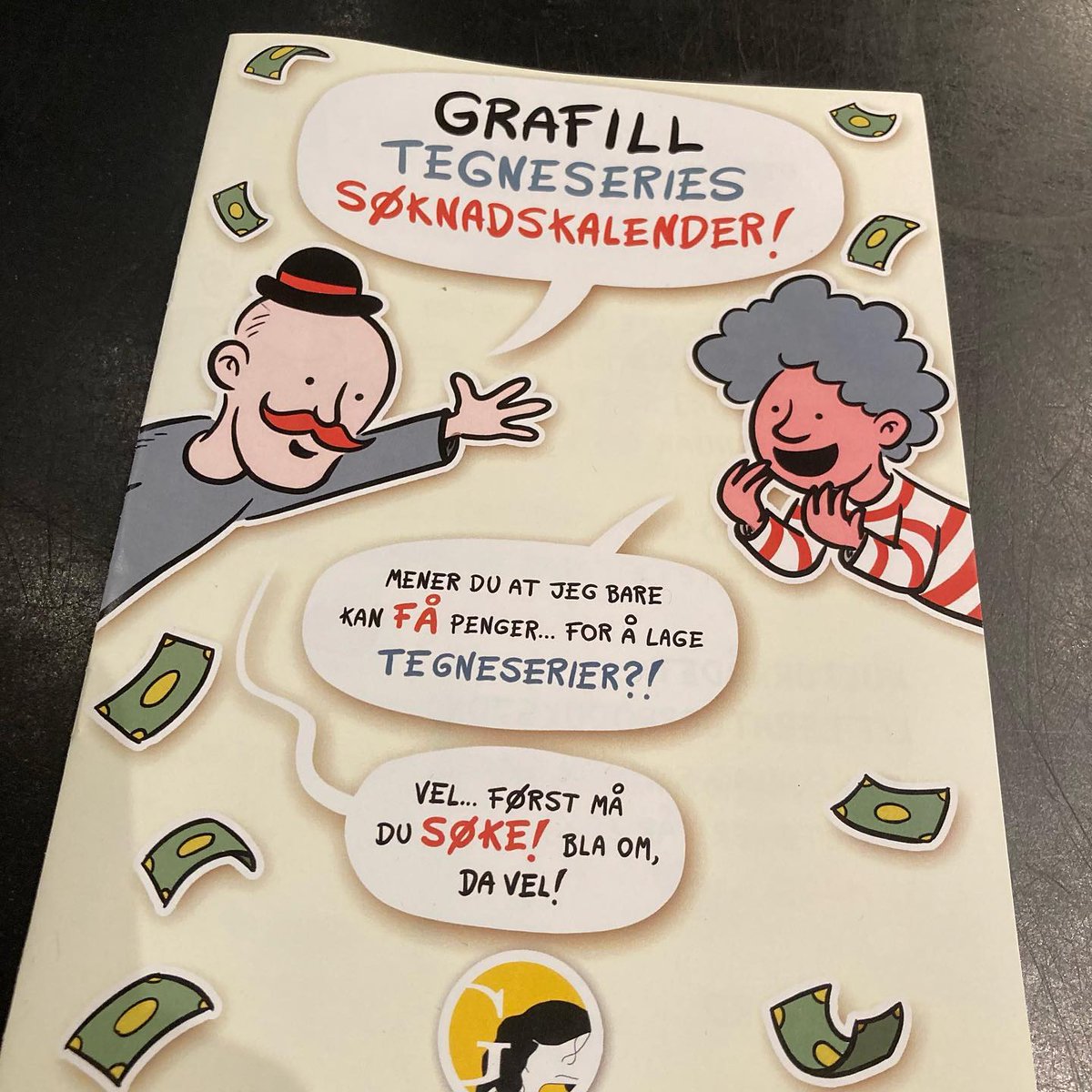 Grafill Tegneserie har satt sammen en søknadskalender for tegneserieskapere, og vil både informere om viktige støtteordninger og arrangere et eget søknadskrivekurs på <a href="/OsloComicsExpo/">Oslo Comics Expo</a>.🚀 grafill.no/kalender/oslo-…