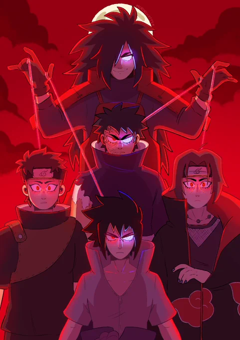 so many strings #naruto 