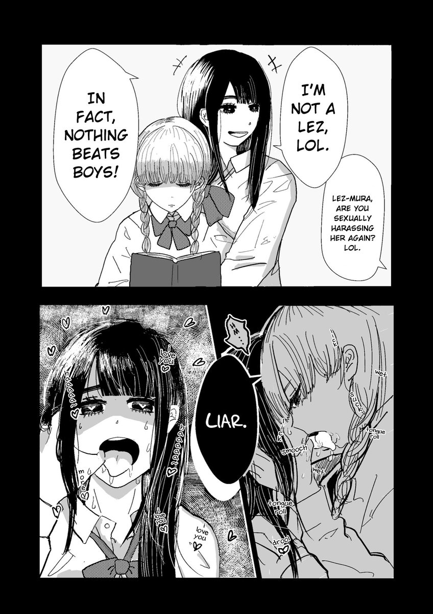 Yuri manga of extrovert and introvert①
翻訳:Jason(@otnielonthel ) 