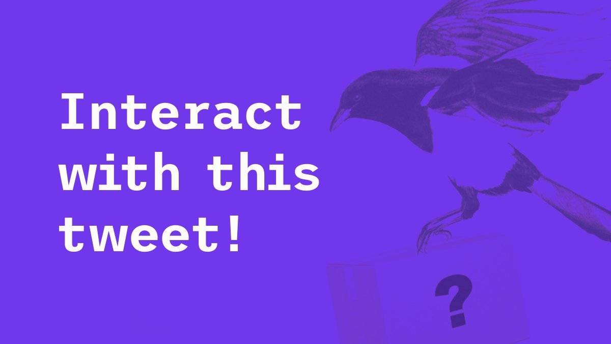 flytrade_'s tweet image. Something is coming this week! 📆

Interact with this tweet and our magpies may delight you with a surprise 👀

Something special awaits you! 🐦