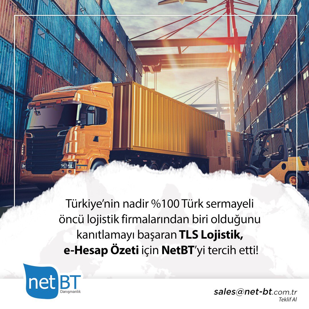 TLS Lojistik, e-Hesap Özeti için NetBT’yi tercih etti!

Sizi daha ileriye taşıyacak akıllı finansal çözümler için bizimle hemen iletişime geçin: net-bt.com.tr

#NetBT #TLSLojistik #eHesapÖzeti #AçıkBankacılık #OpenBanking #BankaEntegrasyonları #Fintech #SAP #ERP