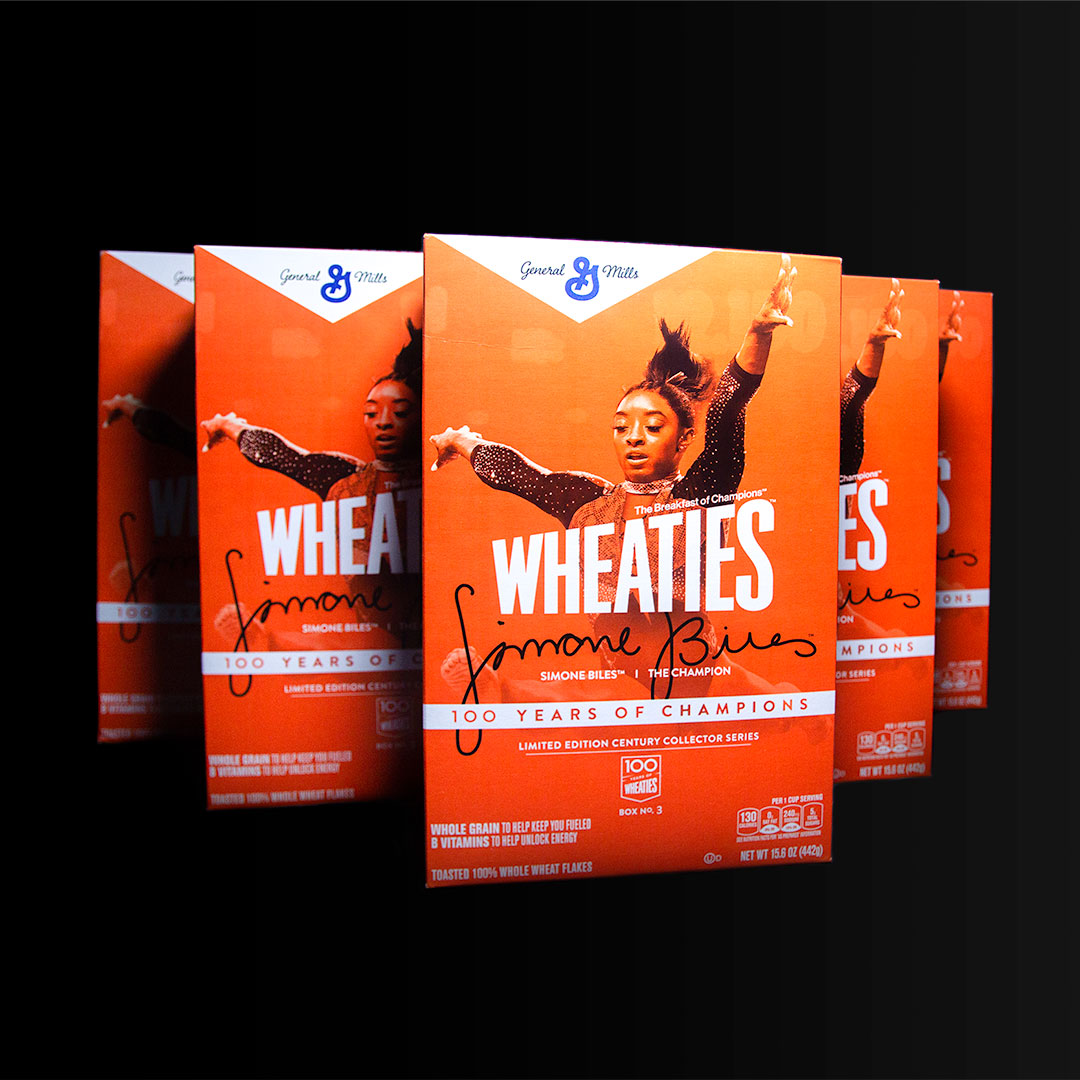 Wheaties Century Collection Gold Box #3: Simone Biles – Wheaties Shop