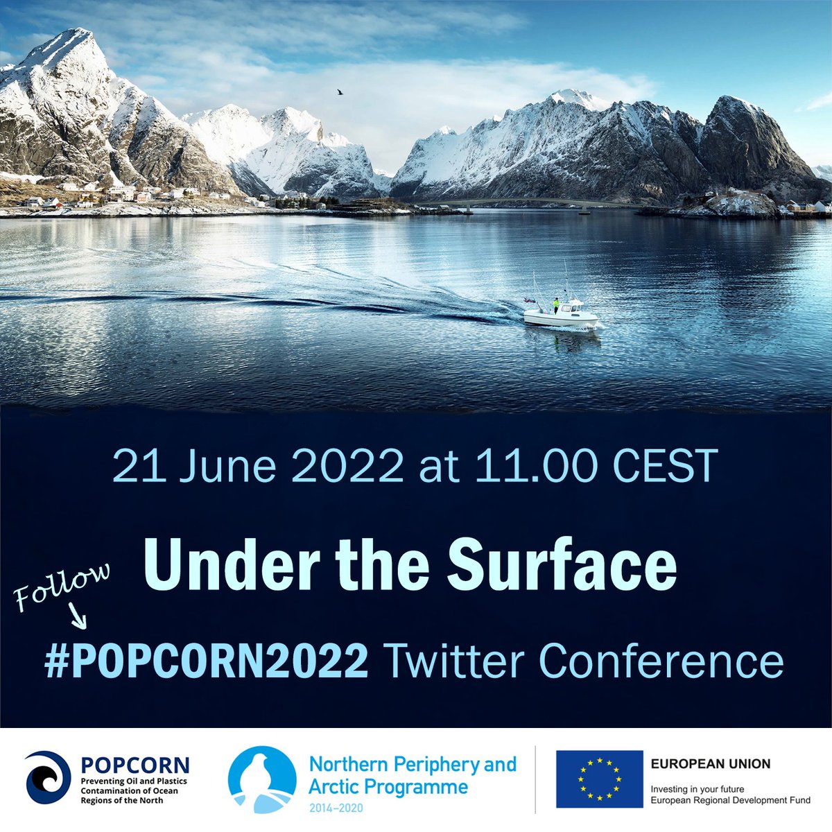 APP4SEA_NPA's tweet photo. End of #POPCORN project is in sight, but we are ready for one final push. Get ready for our #TwitterConference! On Tuesday, 21st of June, there will be a lot of tweets about #OilSpillResponse and #MarinePlastics with #POPCORN2022 Check out the programme at https://t.co/IPS24HhBKW https://t.co/BMykSOGyKn