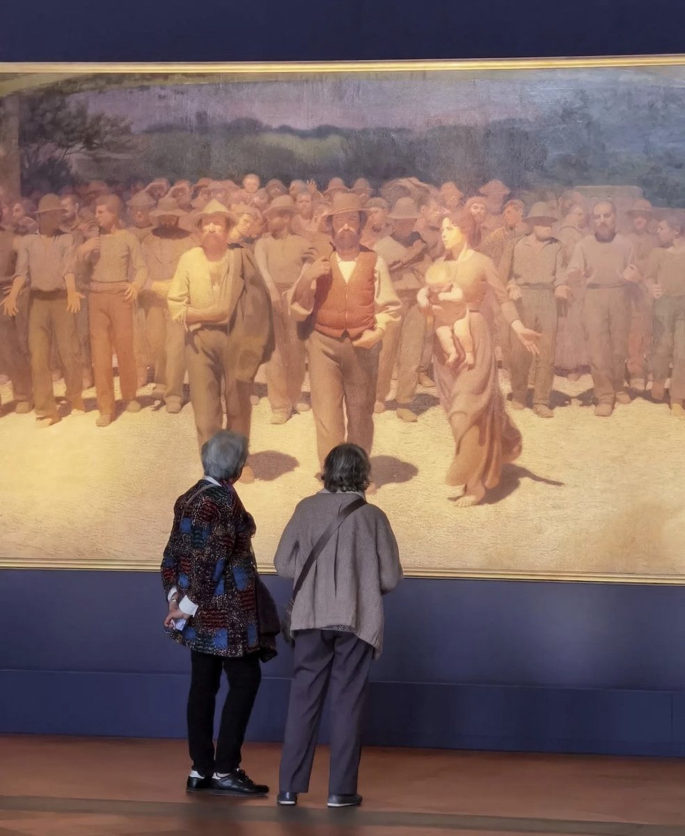 MuseoNovecento's tweet photo. Affrettatevi! Avete ancora tempo fino a giovedì 30 giugno per vedere “#IlQuartoStato” di Pellizza da Volpedo a #PalazzoVecchio, prima che riparta per Milano e ritrovi la sua collocazione originaria al Museo del Novecento. https://t.co/jdboRPRtZP