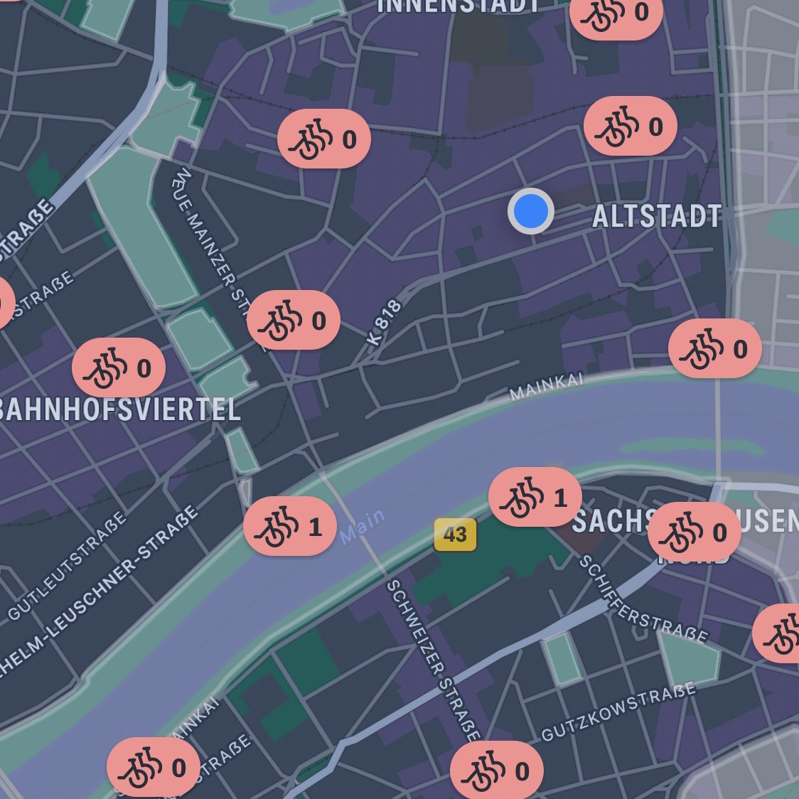 moritz_post's tweet photo. Mobilitätswende in Frankfurt und #Callabike stellt praktisch den gesamten Betrieb ein. So gut wie keine Räder mehr verfügbar. Geschäftsgebiet massiv eingedampft. Kann @DB_Presse aufklären, wieso das so ist? https://t.co/QlrWBKUKmX