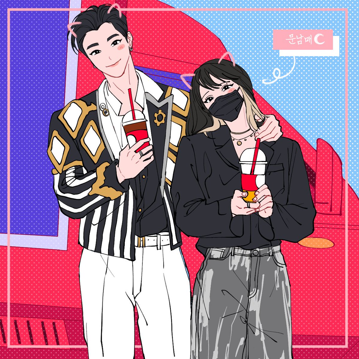 문남매🐱🐈‍⬛
#문빈 #문수아