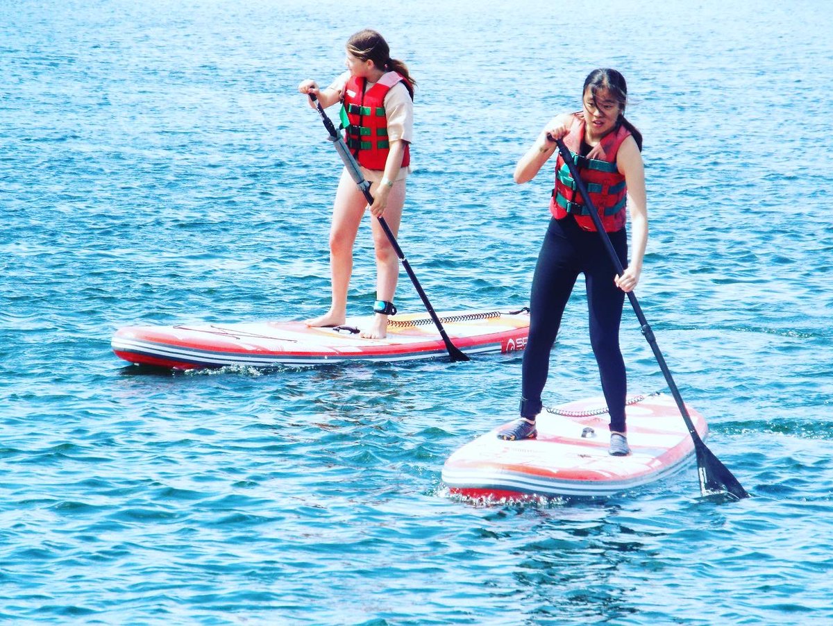 sfc_boarding's tweet photo. Time to hit the water for our paddleboard session @boxendpark #readytolearn #newskill #paddleboarding #boxendparkbedford #watersports #boarding #boardingtrip #iloveboarding #sfcboarding #sfcboardingfun https://t.co/l2dyuP9a86