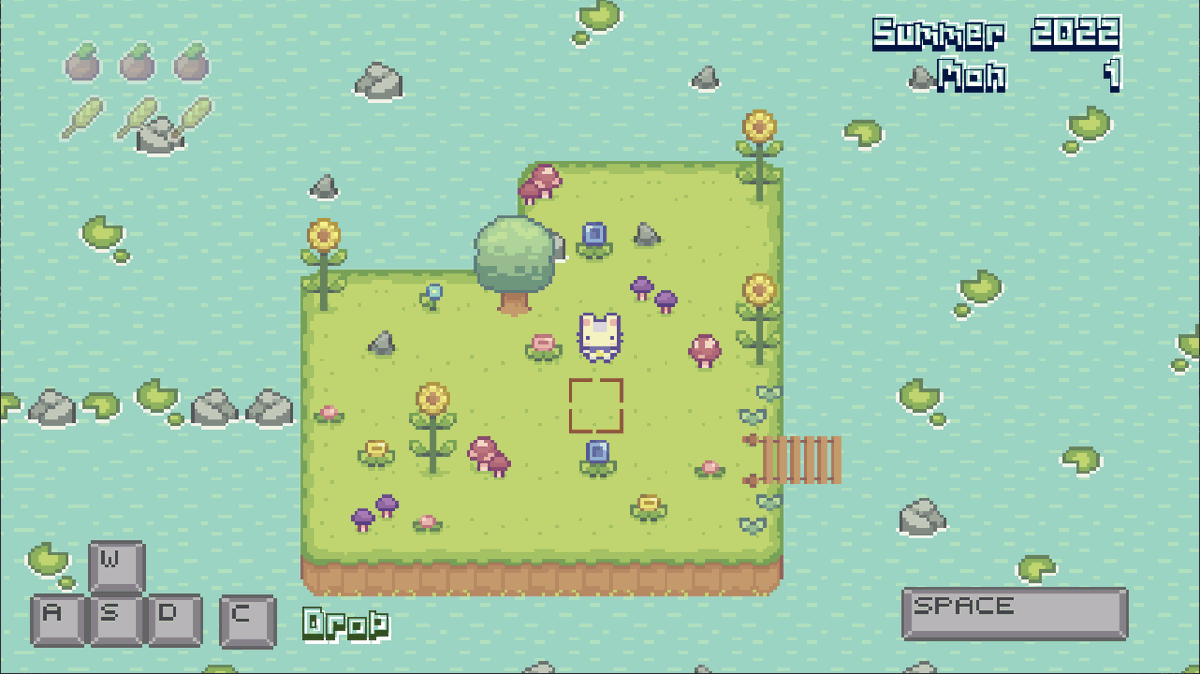 itchio's tweet photo. Sprout About: A relaxing  game jam entry. Grow some crops and just relax! 

https://t.co/90LHVDMx8M by @ABobbyT https://t.co/GfEQM4jLHy