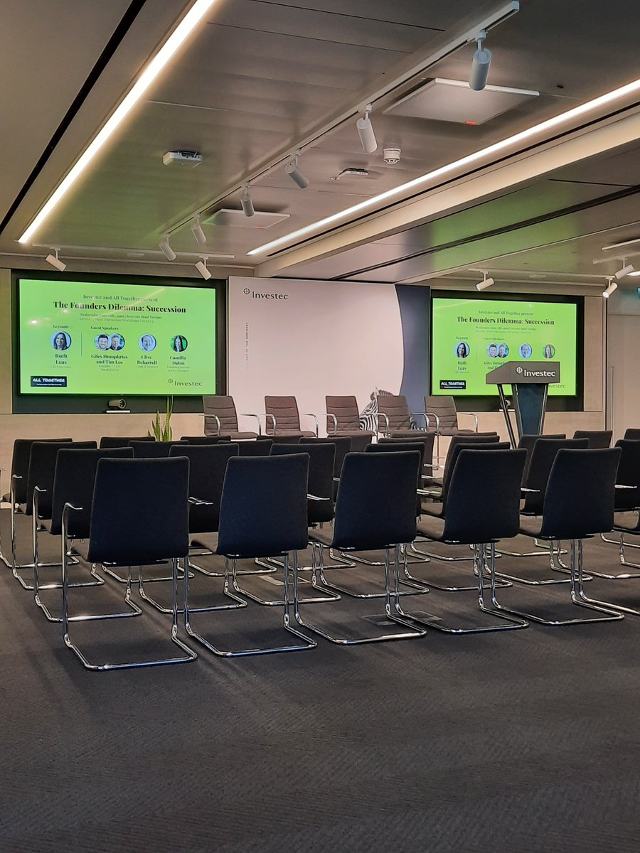 It's almost time for our first ever in person event! We can't wait to celebrate with our community
#AllTogether #Succession #FoundersDilemma