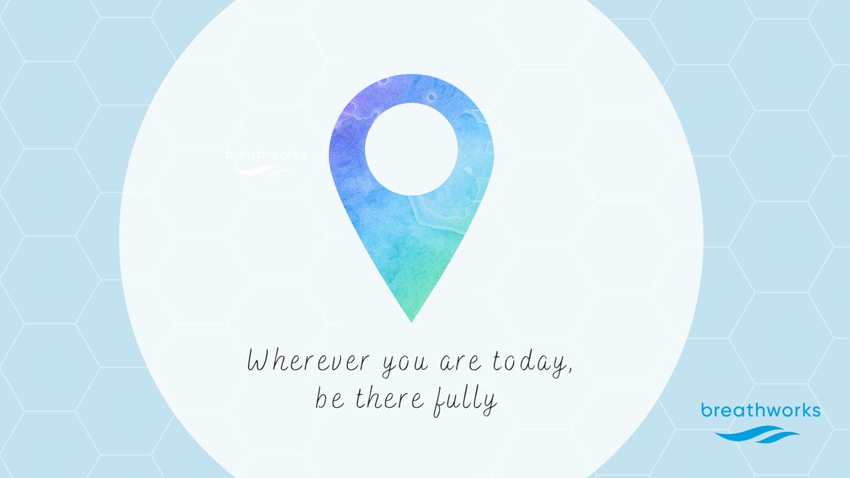 Wherever you are today, be there fully 💙

What does this phrase mean to you? Drop us a comment below  ⬇️

#Mindfulness #thoughtoftheday #QuestionOfTheDay