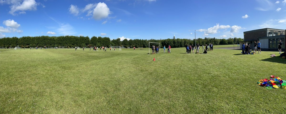 GHS_HWB's tweet photo. A scorcher of a day for our new S1 visiting βοΈ
This morning weβre taking part in some heady handball and team building games ππ€
#P7induction #ghstalent #sportsleaders https://t.co/9NiVAx0wTb