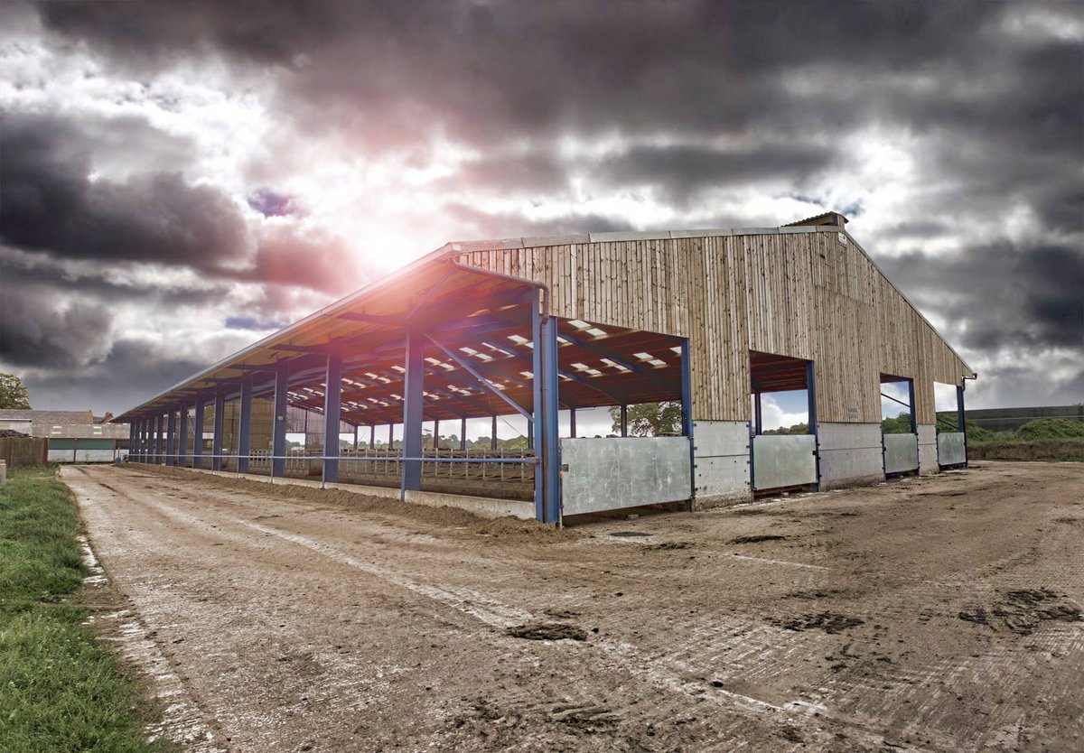 GHConstruction's tweet photo. NEW HEAT STRESS BLOG!
Choosing the right building to help reduce heat stress in your herd!🐄
Building design is very important for maximising animal comfort and to help avoid heat stress in the warmer months.☀️

Read the full blog at
https://t.co/HUUrsSyDj3 https://t.co/NzbfgJHdEq