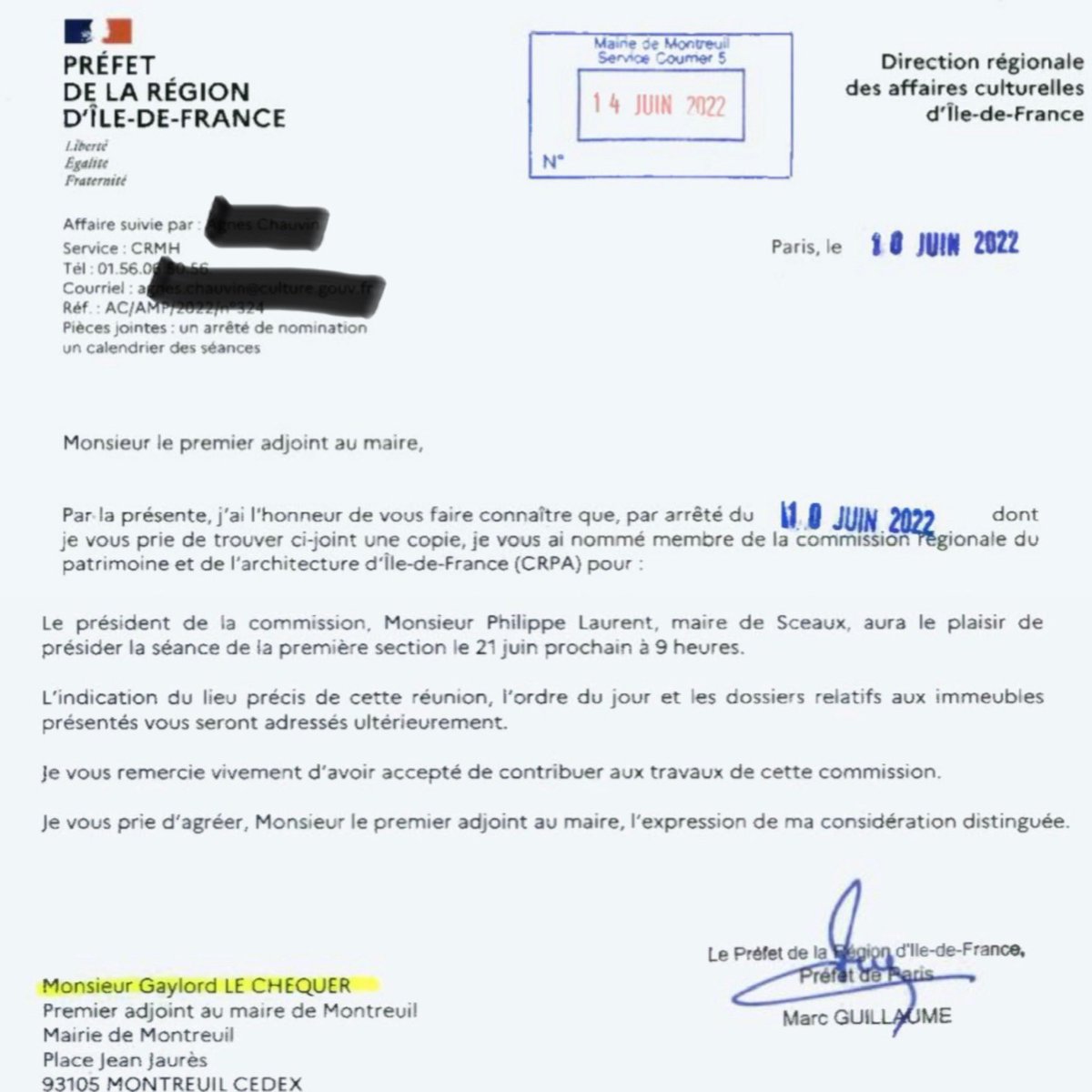 Gaylord LE CHEQUER tweet media