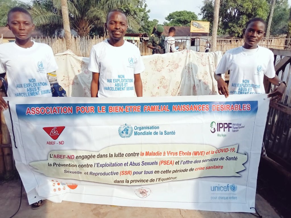 OsolongoLouis's tweet photo. La Maladie à Virus Ebola qui sévit dans la province d'Équateur : Continuons à Observer les mesures barrières et respecter les Droits en Santé sexuelle et reproductive.
✍️😷🚑
Appui: UNICEF, OMS RDC, ABEF-ND, IPPFAR et Min Santé https://t.co/sRHiqlPM9j