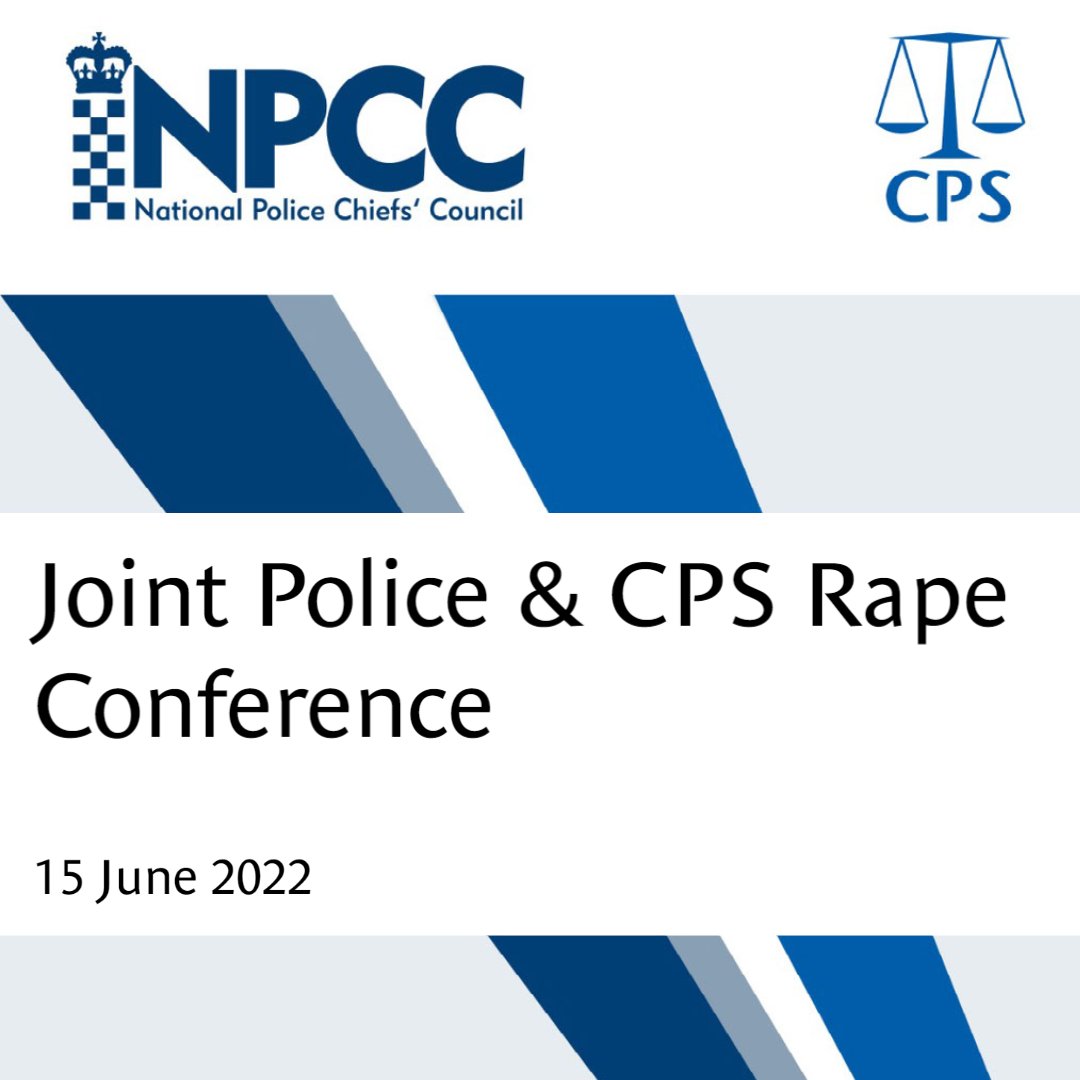 CPSUK's tweet photo. Today, we are hosting a  conference with @PoliceChiefs on our updated Joint National Action Plan for investigating and prosecuting rape and serious sexual assault.

Check out our Twitter and Instagram pages as we update you on the day's events. 

#PoliceProsecutorsRapeConference https://t.co/3lJPPKdBmf