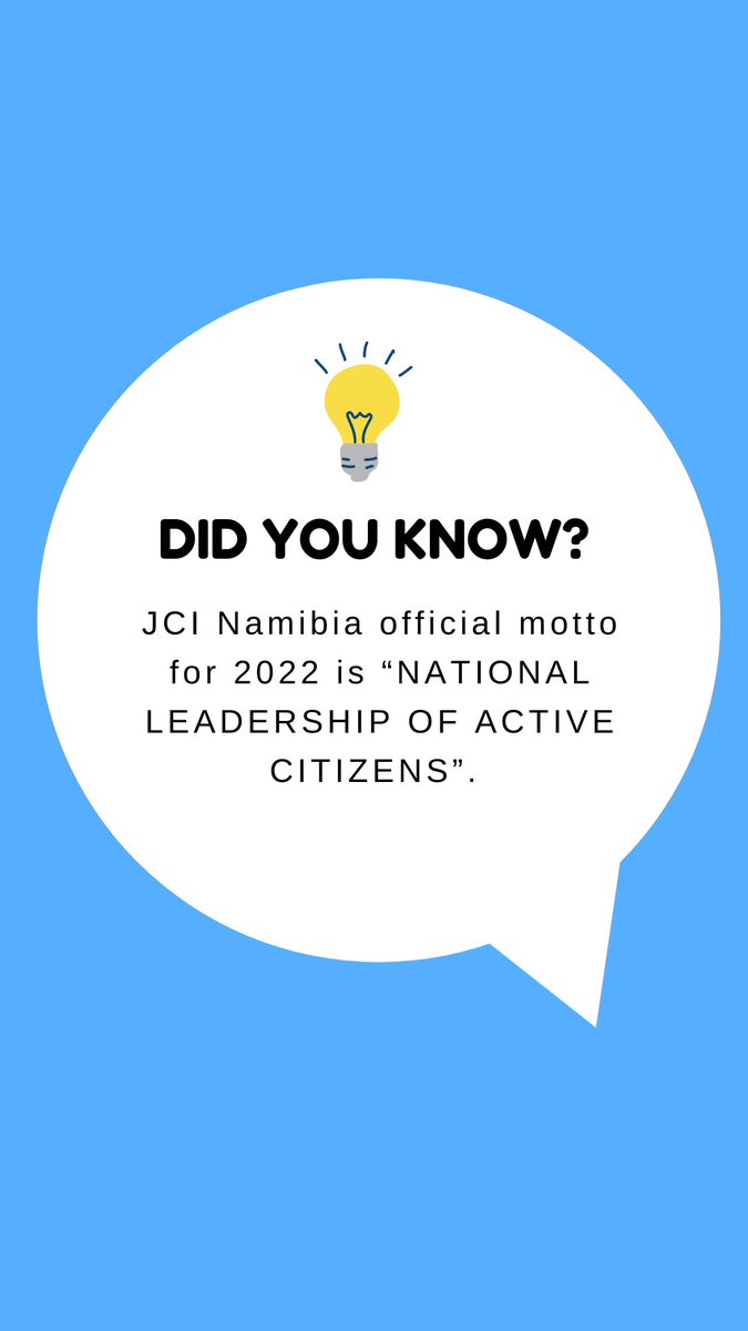 JCI Namibia tweet media