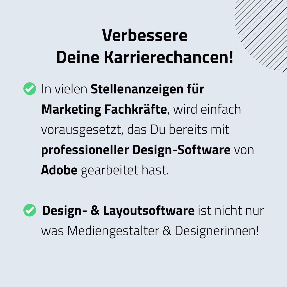 😍 Du bist Marketing Professional auf der Suche nach Deinem Traumjob? 
😨 Im Jobangebot, steht, dass Du Erfahrung mit der Adobe Creative Cloud haben solltest?
💕 Lass Dich als Marketing Professional von einem Design Professional trainieren!
rositafraguela.de/ueber-dich