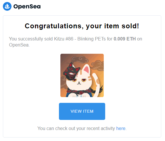 ❤️SOLD!❤️
Thank you so much <a href="/ahauntmess/">Duhsk</a> for adopting Kitzu, your 6th Blinking PETs 😭😭😭

We feel very thankful for your continuous and incredible support!😭❤️ It really means a lot to us ❤️

#NFTCommunity #NFTSold