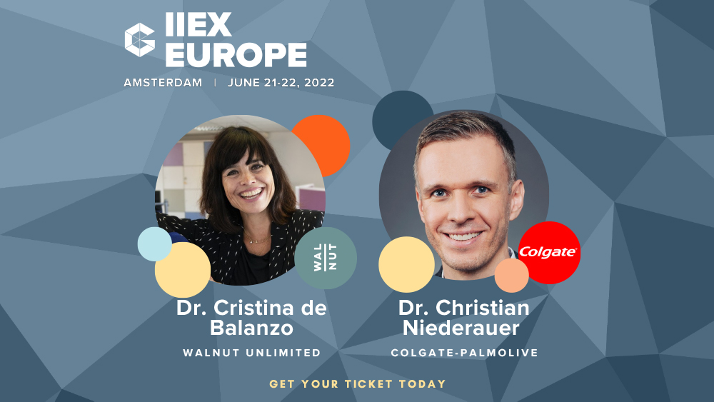 WalnutUnlimited's tweet photo. In exactly one week our own @crisbalanzo will be talking alongside Dr. Christian Niederauer from @CP_News at @GreenBook #IIEXConference in Amsterdam 🇳🇱
You can learn more about the event and register for it here - https://t.co/slCW8qOIfK https://t.co/Gvew2QujtD