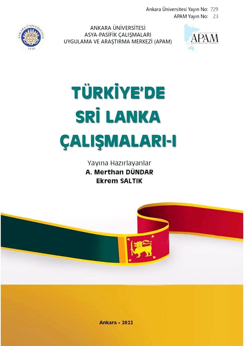 ekremizm's tweet photo. #Seylan ve #Serendib adları dışında, #HintOkyanusununİncisi ve #HindistanınGözyaşı olarak da anılan, tarihi ve coğrafi derinlikleri Dünya ve Osmanlı tarihi açısından ilginç ilişkiler ve eşsiz hazinelerin beşiği olan #SriLanka'ya dair Türkçe literatürdeki ilk multidisipliner kitap https://t.co/QRI288rumW