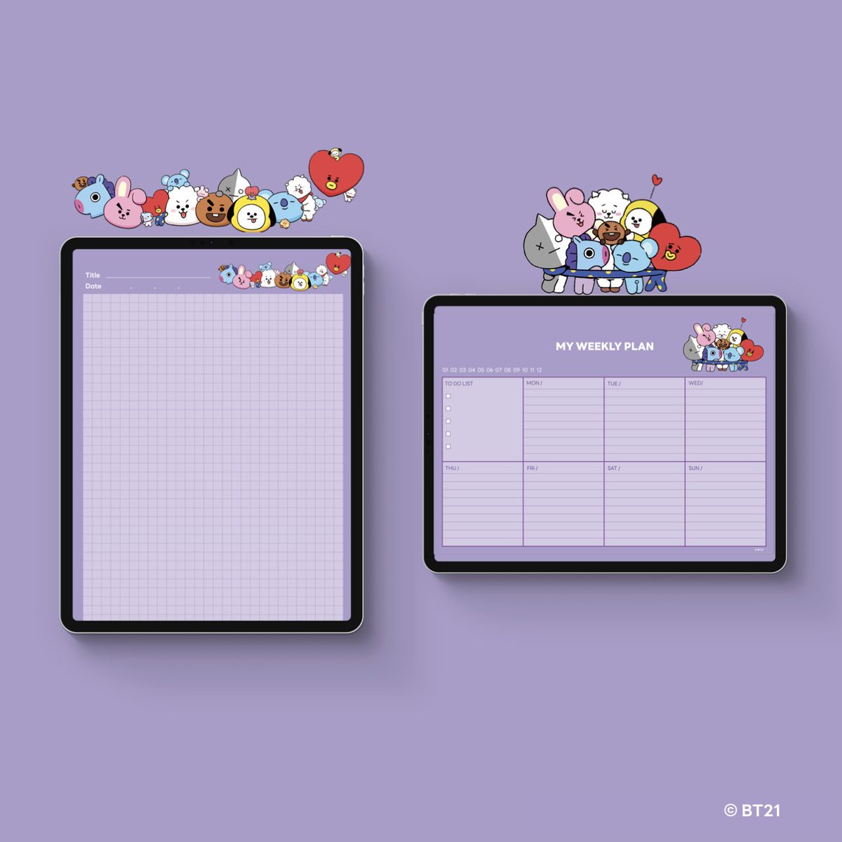 How was your day, UNISTARS??
What are your plans for this week??

Write them all down with BT21📝😘

📔Download👇
lin.ee/WJTlluX/hntj

#BT21 #digitalplanner #weeklyplanner #gridnotebooks #download