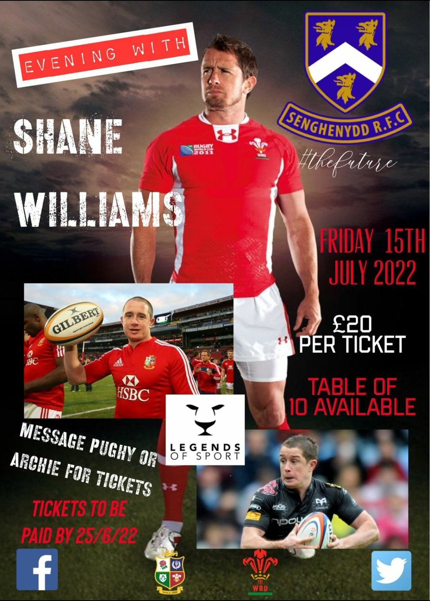 Over 50% of tickets have gone please let us know of you want a ticket or even better a table of 10. Only £20 per ticket