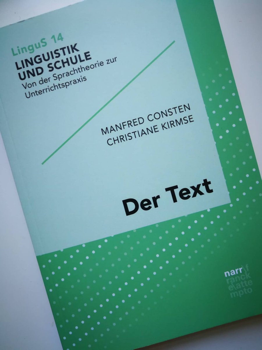 Wir können ein neues Rezensionsexemplar anbieten! Aus der Reihe #LinguistikUndSchule: "Der Text".

Bei Interesse einfach melden :) 
jfml.org/reviews

#rezension #reviews #medienlinguistik #medialinguistics