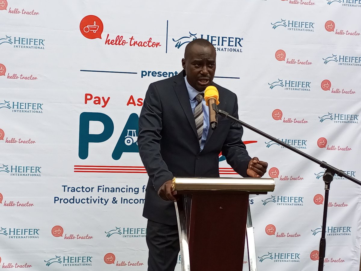 HelloTractor's tweet photo. "In Sub-Saharan Africa, the ration of tractors to farmers is 1:1000. A focus on small holder farmer will be the key to the improvement of agricultural production," Kaahwa Jean, CEO, Africa Agribusiness Services
#HelloTractor_Pay_As_You_Go
#HeiferTractorFinancing https://t.co/V1fd7ZgNRD