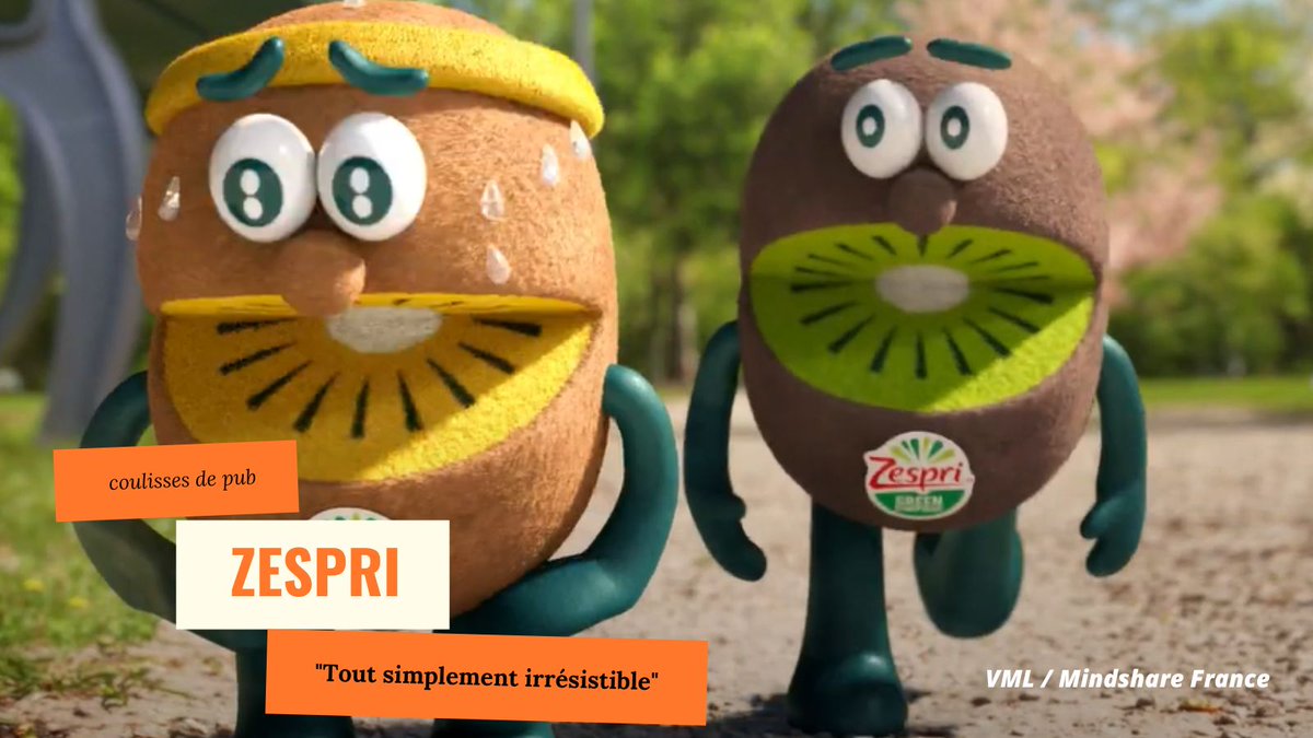 📺Coulisses de pub 

Découvrez les coulisses de la nouvelle campagne Zespri «Tout simplement irrésistible»🥝

🗨️Itw de Mélanie Lacomme, Marketing Manager Zespri Fr &amp; Sandrine Boutevin, Business partener, Mindshare

👉snptv.org/coulisses/les-…